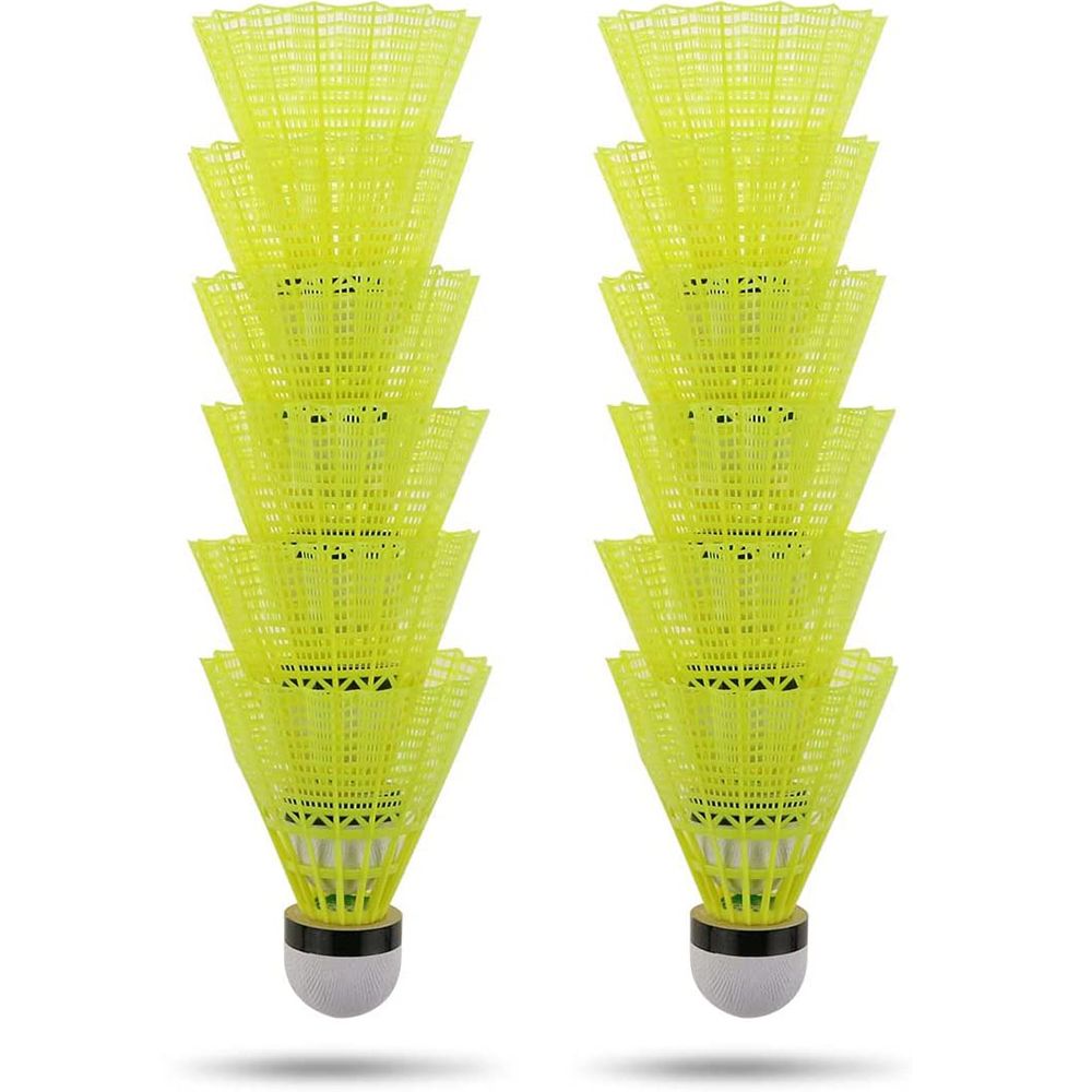 Feather Shuttlecock - Volani da Badminton in Nylon con