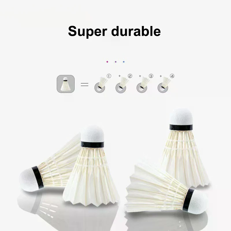 3/6 Pezzi Palline da Badminton - Feather Shuttlecock recensione e prezzo